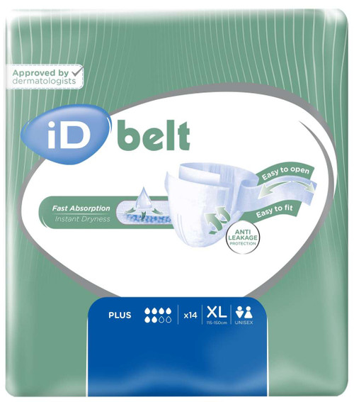 ID Expert Belt Plus X-Large, Pack/14