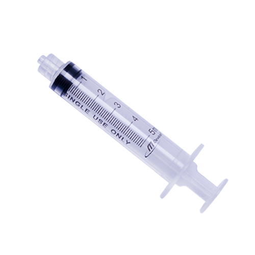 Syringe 5ml Luer Lock, Each (Sold as an each can be bought in a Box/100)