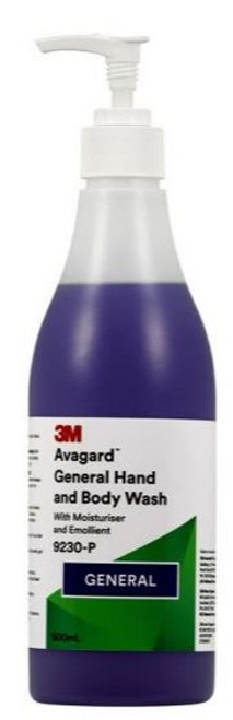 Avagard General Hand/Body Wash 500ml with Pump