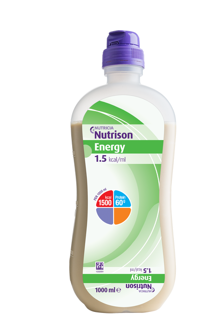 Nutrison Energy 1L Bottle, Each (Sold as an Each, can be purchased as a carton of 8) (Old Code 40962)