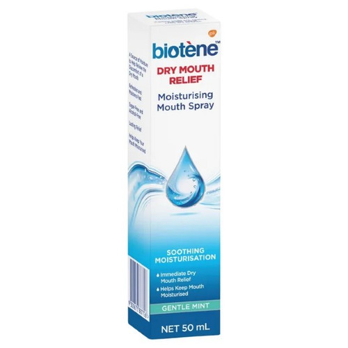 Biotene Moisturising Mouth Spray for Dry Mouth 50ml, Each