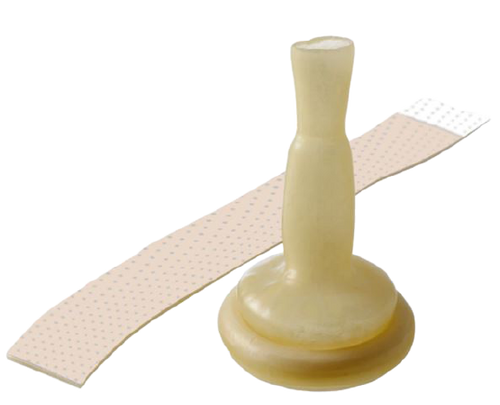 Conveen Latex 2 Piece  Urisheath/Uriliner Ultra Short Length 5Cm 25Mm, Each