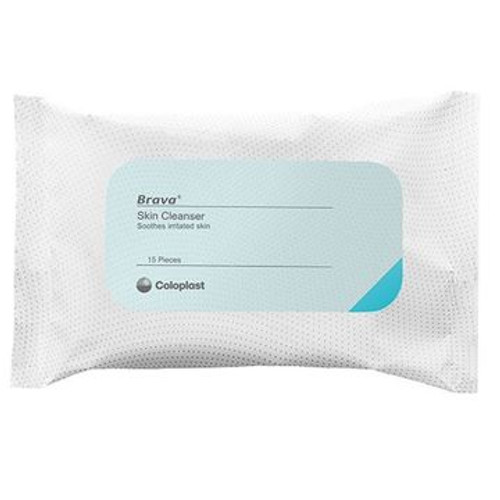 Brava Skin Cleanser Wipes - Packet of 15