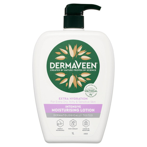 Dermaveen Extra Hydration Intensive Moisturising Lotion 1 Litre, Each