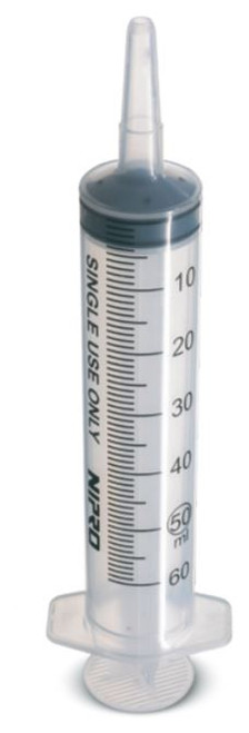 Nipro Syringe 50ML Catheter Tip Side Nozzle Box/40