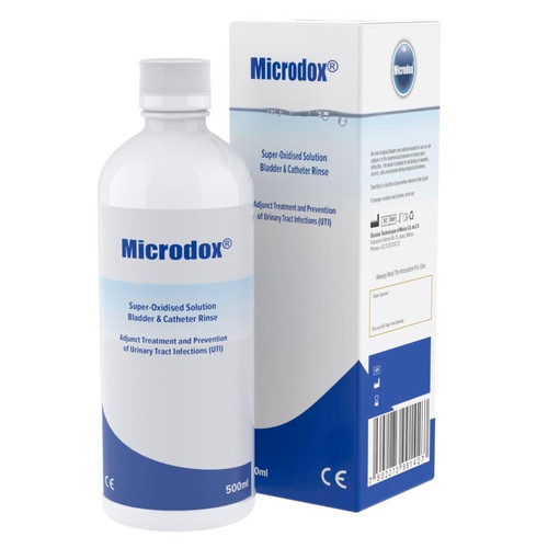 Microdox Electrolysed Bladder Rinse Solution 500ml, Each