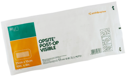 Opsite Dressing Post-Op 25cm x 10cm, Each (Sold as an each, can be purchased as a box of 20)