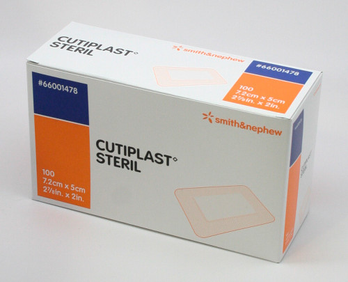 Cutiplast Sterile 7.2cm x 5cm, Each (Sold as an each, can be purchased as Box/100)