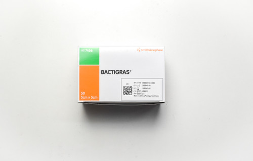 Bactigras Antiseptic Gauze Dressing 5cm x 5cm, Each (Sold as an each, can be purchased as Box/50)\r\n