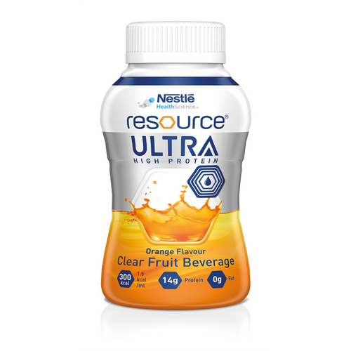 Nestle Resource Ultra Clear Fruit Flavoured Beverage Orange 6 x 4 x 200ml