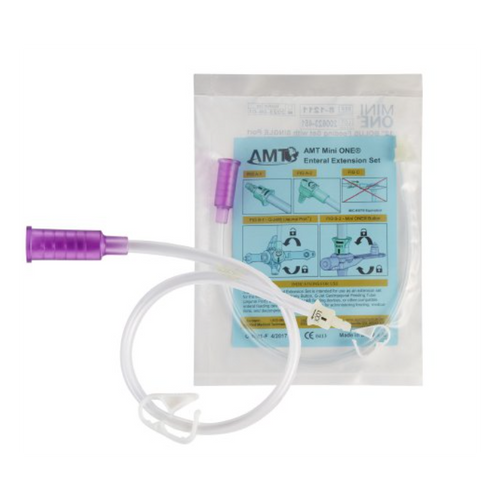 12'' RA Bolus Right Angle Adapter Purple, Each (Sold as an each, can be purchased as Box/10)