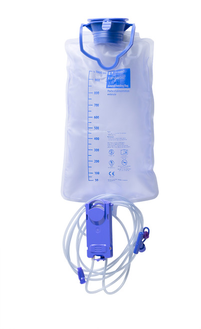 Kangaroo 1000ml Feed Set with Inline Medication Port Sterile, Each (Sold as an each but can be purchased as Carton/30)