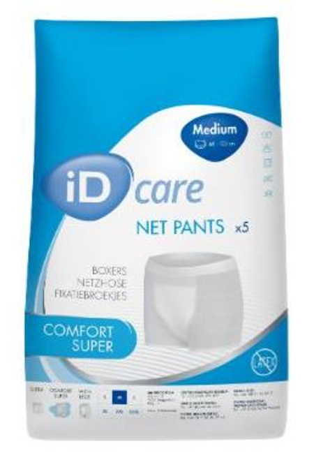 ID Expert Fix Mesh Pants Comfort Super M Ctn/100 (20 packs of 5)