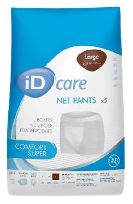 ID Expert Fix Mesh Pants Comfort Super L Ctn/100 (20 packs of 5)