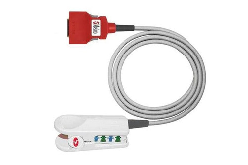 Red DCI? and DCIP? Adult and Pediatric Reusable SpO2 finger sensor, Each