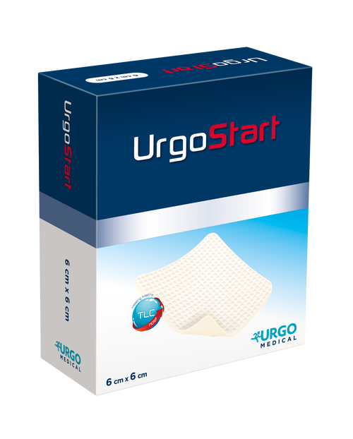 Urgostart Absorbent Dressing (Foam) 6Cm X 6Cm, Each (Sold As An Each, Can Be Purchased As Box/10)