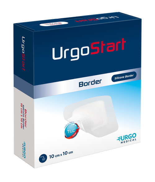 UrgoStart Absorbent Dressing (Foam) 10cm x 10cm, Each (Sold as an each, can be purchased as Box/10)