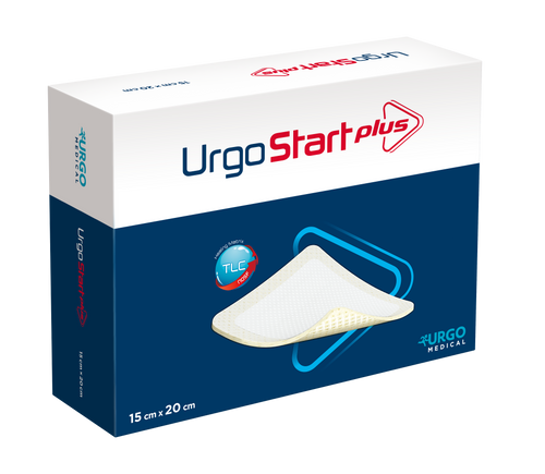 UrgoStart Plus NA Polyfibrous Dressing (Foam) 15cm x 20cm, Each (Sold as an each, can be purchased as Box/5)\r\n