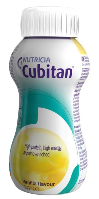 Cubitan Vanilla 200ml Bottle, Each (Sold as an each, can be purchased as Carton/24)