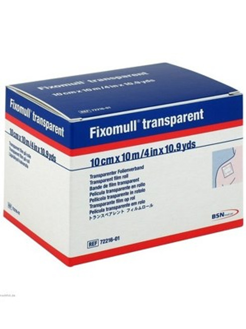 Fixomull Transparent Tape 10cm x 10m, Each