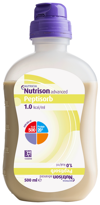 Nutrison Advanced Peptisorb Optri Bottle, 500ml, Each (Sold as an each, can be purchased as Carton/12)
