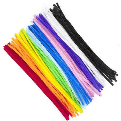 Chenille Sticks (Pipe Cleaners) Assorted, Pack/100\r\n