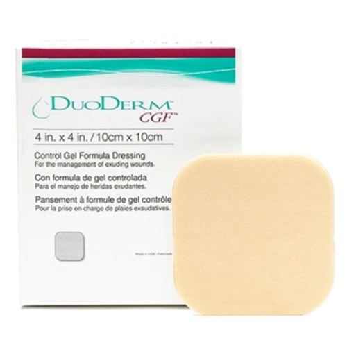 Duoderm CGF 10cm x 10cm Hydrocolloid, Each (Sold as an each can be purchased Box/5) (Old Code SN187660)