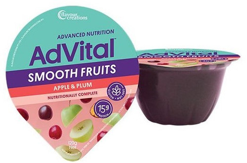 Flavour Creations Nc Apple & Plum Smooth Fruits Ctn 12X120G