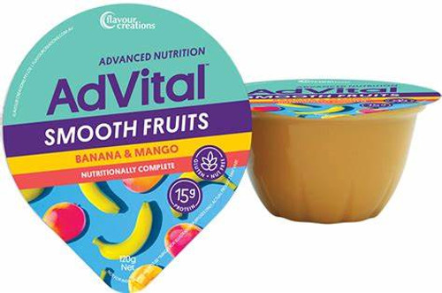 Flavour Creations Nc Banana & Mango Smooth Fruits Ctn12X120G