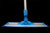 Telescopic Handle for Microfibre mops, Silver/ Blue