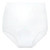 NIGHT N DAY BONDS branded Ladies Cottontail Full-Brief 100% Cotton w/ absorbent, waterproof pad sewn-in | Size 22 (W90cm) | 400mL capacity pad | WHITE