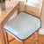 NIGHT N DAY Absorbent & Waterproof Non-Slip Chair Pad w/ ties | 40x40cm (16x16) | 400mL capacity | LIGHT BLUE, Each \r\n