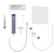 12Fr 0.8cm MIC-KEY Low Profile Balloon Gastrostomy Feeding Tube with ENFit Extension Sets, Each\r\n