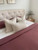 Durabreathe Linen Look Quilt Cover Set (2X Pillow Case 1X Quilt Cover) Cacao Queen, Each