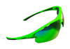 BBB Impulse BSG-52 Sunglasses Matte Green / Black Tips / Green Lens