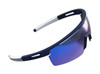 BBB Avenger BSG-57 Sunglasses Matte Blue / White Tips / Blue Lens RRP £54.99