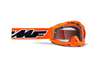 FMF POWERBOMB Youth Rocket Goggles In Orange With Clear Lens