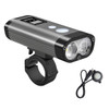 Ravemen PR1400 USB Rechargeable DuaLens Front Light with Remote in Grey/Black RRP £110