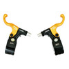 Dia-Compe Tech 99DS Gold Finger Track / BMX / Fixie Brake Levers Pair In Gold