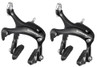 Shimano R451 Long Drop Brake Calipers Front & Rear Set In Black BR-R451-L