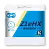 KMC Z1 EHX Narrow 1/3 Speed Chain 112 Link Silver
