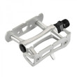 Wellgo R110 Single Sided Rat Trap Pedals In Silver