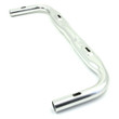 Nitto RB-036 Bullhorn Handlebars In Silver Nitto RB-036 Bullhorn Handlebars In Silver