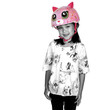 C-PREME RASKULLZ Toddler Helmet 3+ Years Astro Cat Pink Style Size 48-52cm C-PREME RASKULLZ Toddler Helmet 3+ Years Astro Cat Pink Style Size 48-52cm