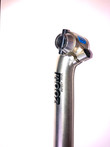 Zoom Rounded Alloy Seatpost 28.6mm Titanium Finish Zoom Rounded Alloy Seatpost 28.6mm Titanium Finish