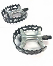 VP Components Bear Trap VP-747F Old Skool BMX 1/2" Pedals In Black/Silver For Single Piece Cranks VP Components Bear Trap VP-747F Old Skool BMX 1/2" Pedals In Black/Silver For Single Piece Cranks