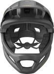 ABUS YouDrop FF Kids Full Face MTB Helmet In Velvet Black Fits- 48-55cm