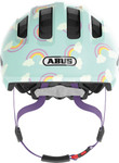 ABUS Smiley 3.0 Kids Leisure Helmet With LED Light In Blue Rainbow