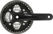 SunRace FCM500 7/8 Speed Triple Bicycle Chainset 42/34/24T 170mm SunRace FCM500 7/8 Speed Triple Bicycle Chainset 42/34/24T 170mm