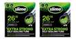 2x Slime Smart Self-Sealing Bicycle MTB Inner Tube | 26 x 2.35 - 3.0 | Schrader Valve 2x Slime Smart Self-Sealing Bicycle MTB Inner Tube | 26 x 2.35 - 3.0 | Schrader Valve